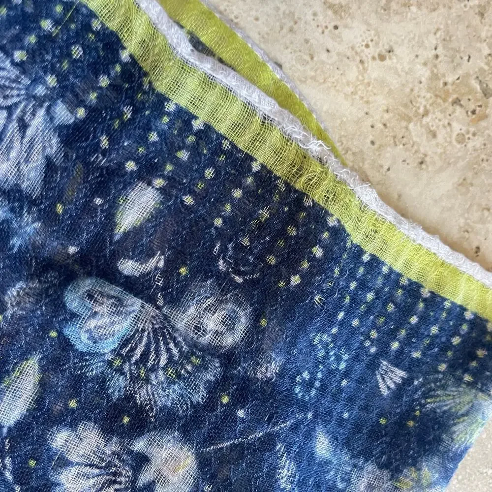 GAP Women's Floral Large Summer Scarf 70x24